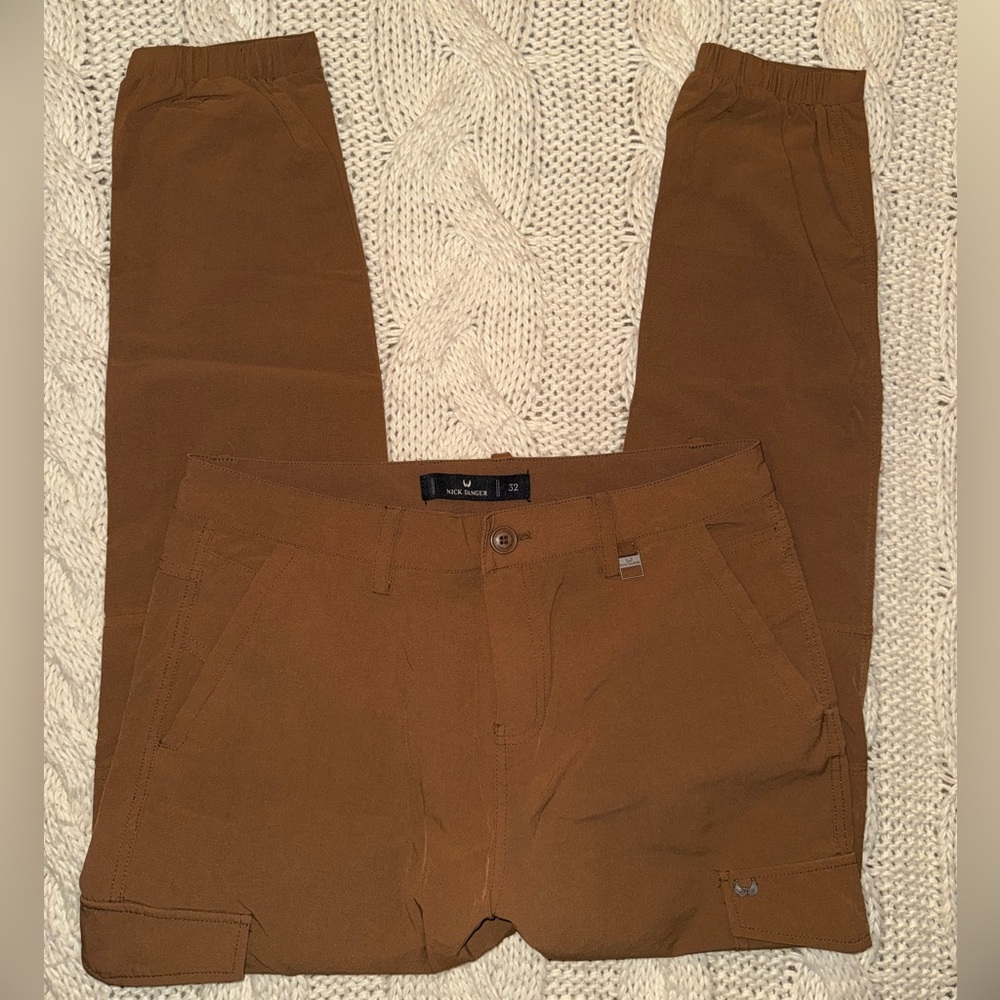 Nick Danger Men's Brown Pant joggers - Picture 2 of 6